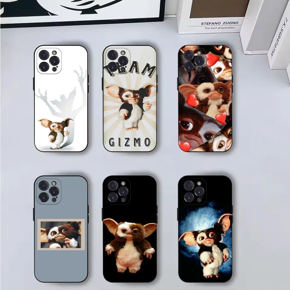 

Gremlins Gizmo Phone Case Phone Case For iPhone 16,15,14,13,12,11,Pro,X,XS,Max,XR,Plus,Mini Soft Black Cover
