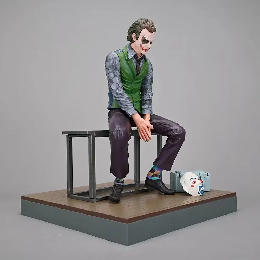 Ainme Harley Quinn Joker Clown PVC Action Figure Collection Modello Giocattoli Regali di Natale di Capodanno 26 cm