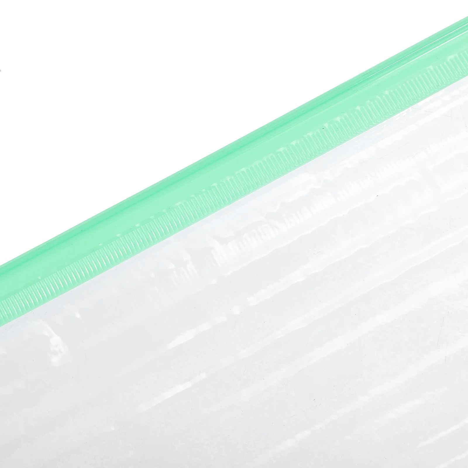 Carpeta de archivos transparente con cremallera de 20 piezas, tamaño carta A4, organizador resistente al desgaste para suministros de documentos, escuela y oficina