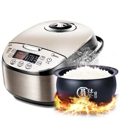 Upgrade New 5L Rice Cooker Smart Rice Cooker Reservation Microcomputer Rice Cooker Kitchenware Honeycomb Liner 770W 220V 1pc