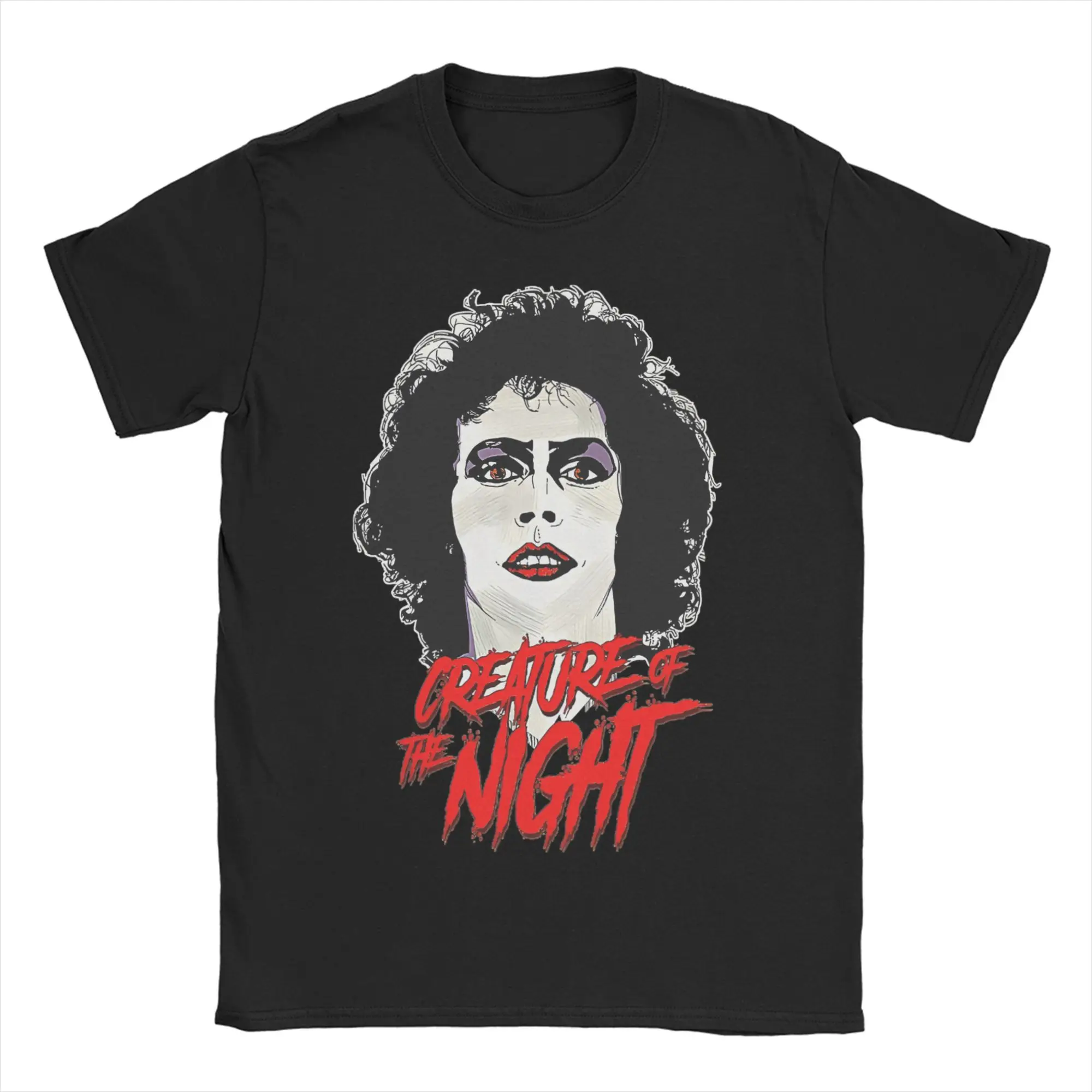 

Men T-Shirt The Rocky Horror Show Leisure Pure Cotton Tee Shirt Short Sleeve Funny T Shirt Round Collar Clothing 6XL