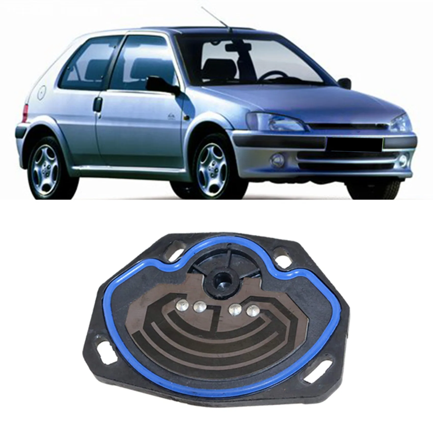 เซ็นเซอร์ตำแหน่งปีกผีเสื้อสำหรับ-กอล์ฟ GL monoponto Jetta Passat ที่นั่ง Skoda Citroen Renault Peugeot Lancia 037907385A