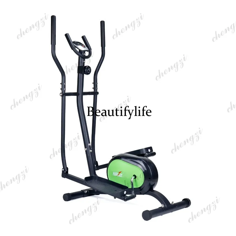 Household entry-level magnetic control elliptical machine 8-speed resistance adjustment silent fitness equipment