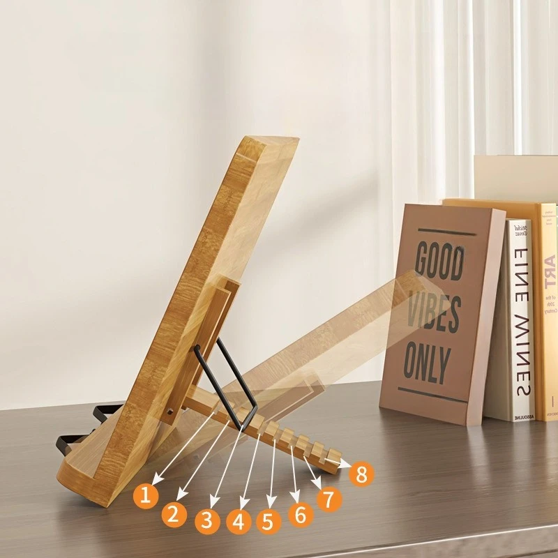 حامل كتب خشبي للقراءة، دعامة م - مراجعة Laptop Accessories Distributor وسعره