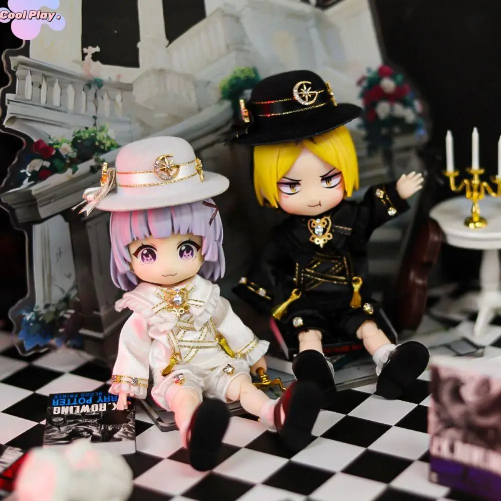 

Star Cane OB11 Doll Magician Clothes Outfit Suit Crystal 1/12 Doll Noble Set Decoration Dress Up Ob11 Baby Clothes