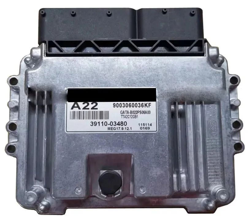 

Car Engine Computer Board ECU ECM 39110-03480 3911003480 A22 MEG17.9.12.1 for KIA Electronic Computer Module
