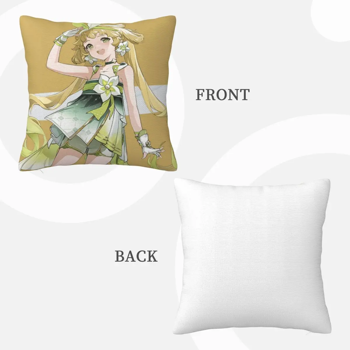 Wuthering موجات لعبة 02654 Dakimakura وسادة تغطي غطاء للوسادة Dakimakura كيس وسادة غطاء وسادة