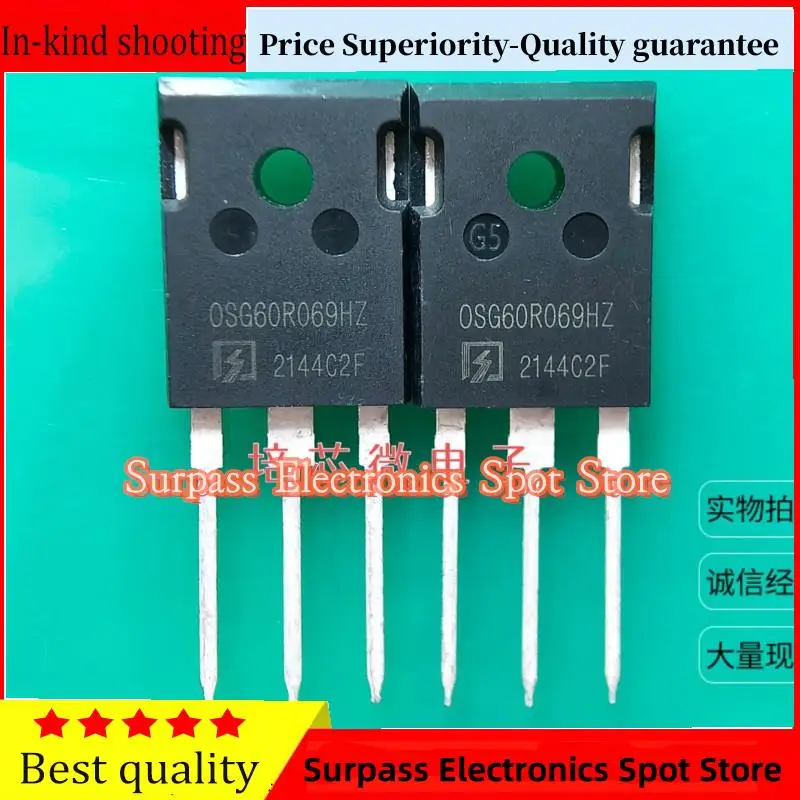 

10PCS-100PCS OSG60R069HZ TO-247 56A 650V MOS Price Superiority-Quality guarantee