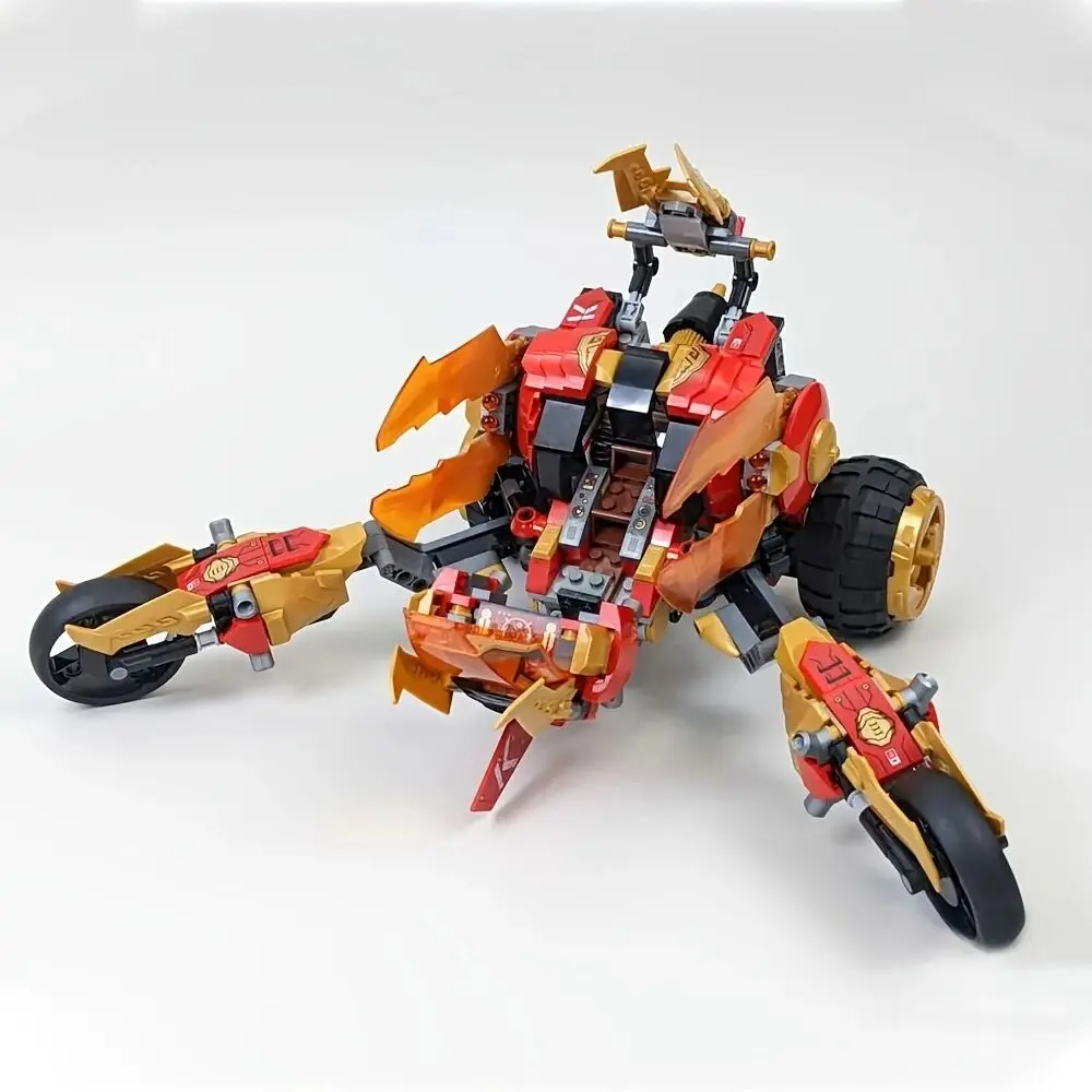 Technical Mecha chariot vehicle moc High tech Building Block bricks model toy for friends birthday gifts Christmas 624pcs