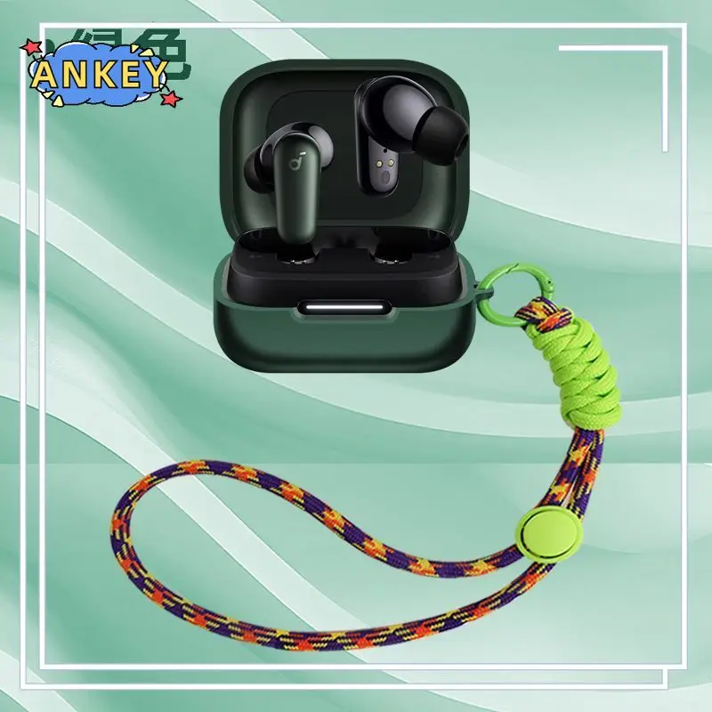 for Anker Soundcore P30i P40i Case Protective Silicone Covers Bluetooth Earphone Soft Shell Headphone Portable