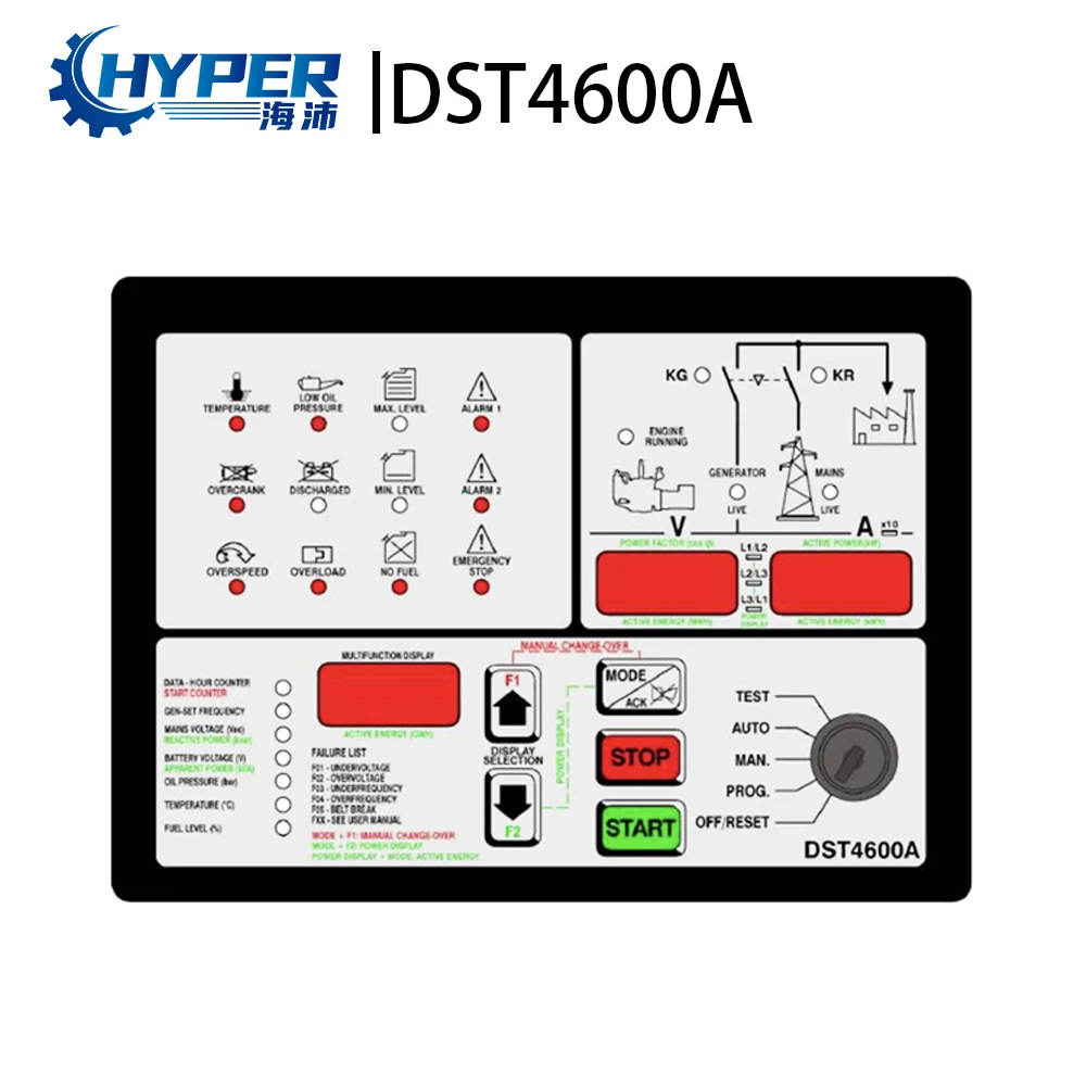 DST4600A Original Italian Bernini Controller Module Engine MTU machine Genset Parts Electronic Control Board Panel Parts