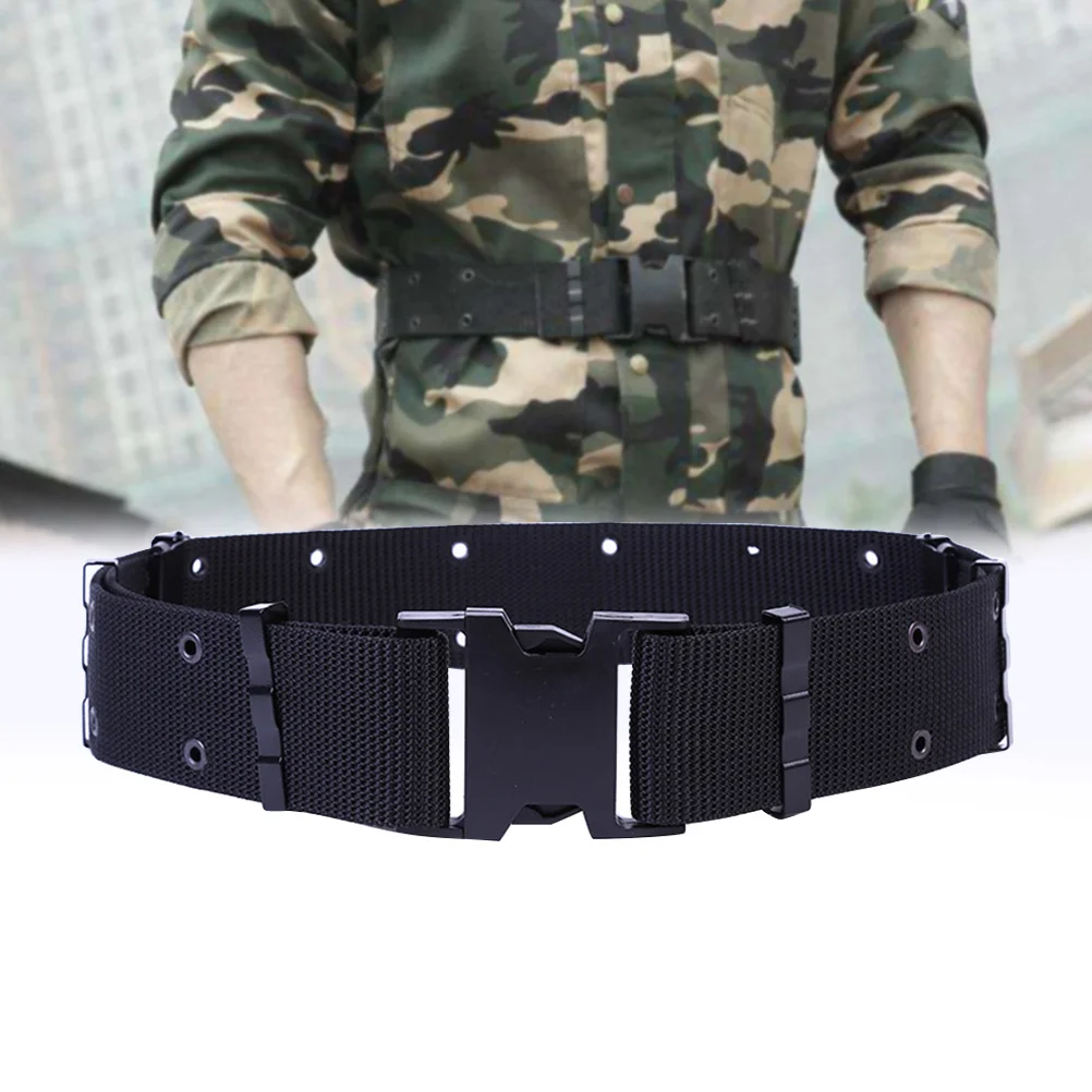 

Belt Canvas Web Men Heavy Duty Adjustable Hiking Outdoor Waist Loop Liner Tear Resistant Durable Gift
