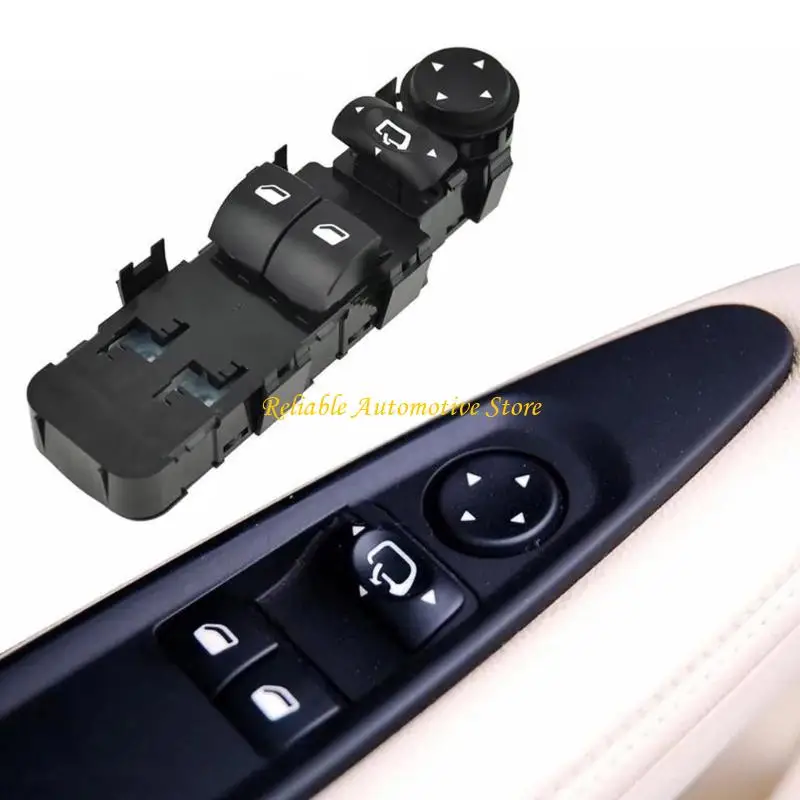 

M68B Smooth Operating Automotive Electric Window Switch Power Control Panel Door Glass Lift Button Fit for 6554.HE 9651464277