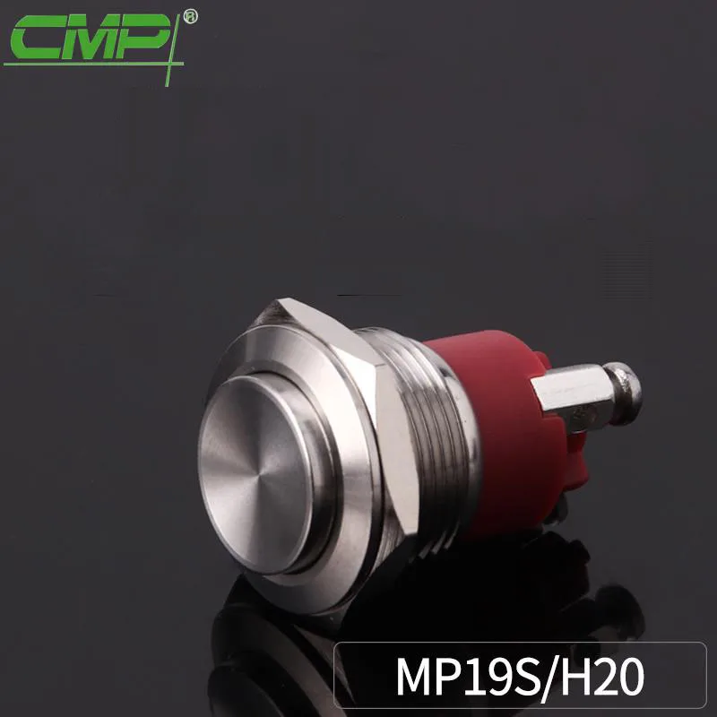 

Waterproof IP68 Stainless Steel Anti-Vandal PushBbutton Switch,High Surface Outdoor Doorbell Pushbutton 10pcs/pack