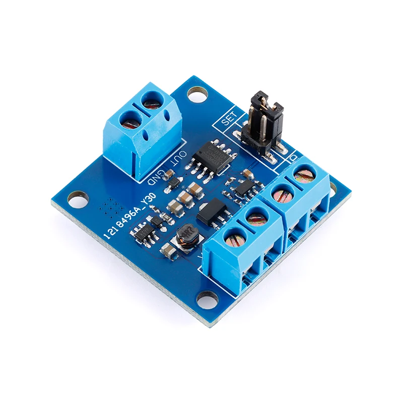 22Hz-20kHz to 0-5/0-10V Voltage Frequency Converter Digital Analog Signal Conversion Module 0-100% PWM Signal to Voltage Module