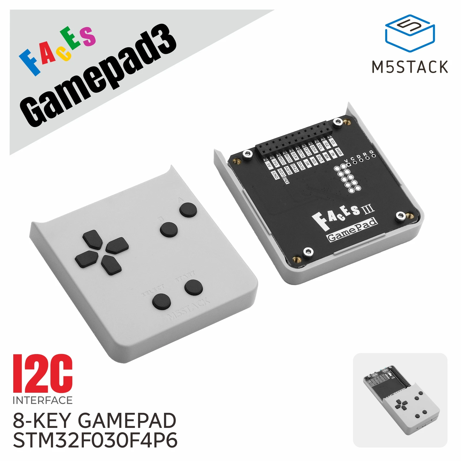 M5Stack Officieel Gamepad Paneel v3.0