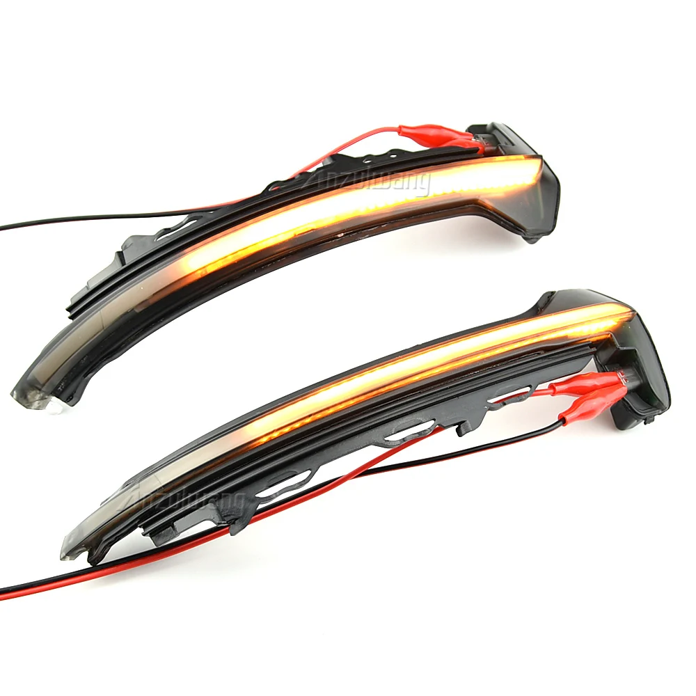2PCS No Fault Sequential Dynamic LED Rearview Mirror Blinker Light Fits Audi TT TTS TTRS MK3 8S & R8 2016-2020 view 6