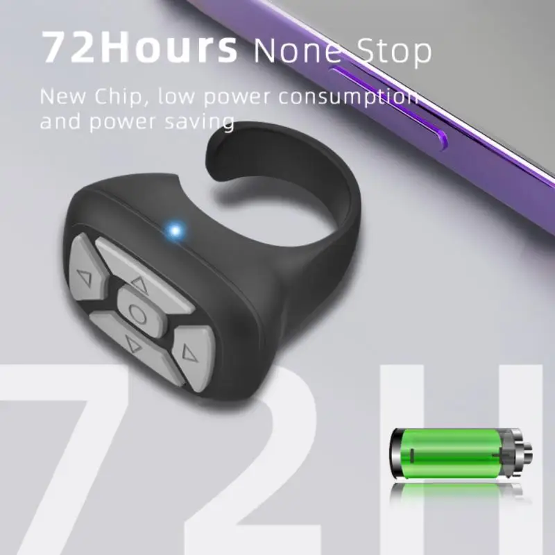 Control remoto Bluetooth Mini yema del dedo Botón multimedia inalámbrico Control remotoSmartphones/tabletas ﻿