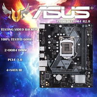 Used ASUS motherboard PRIME H310M-F R2.0 LGA 1151 supports DDR4 32GB 2666MHz SATA 6Gbps and USB 3.1 Gen 1
