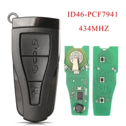 jingyuqin Remote Smart Car Key For MG Morris Garages MG6 MG550 Roewe 550 E550 3 Buttons 434MHZ With ID46 PCF7941 Chip