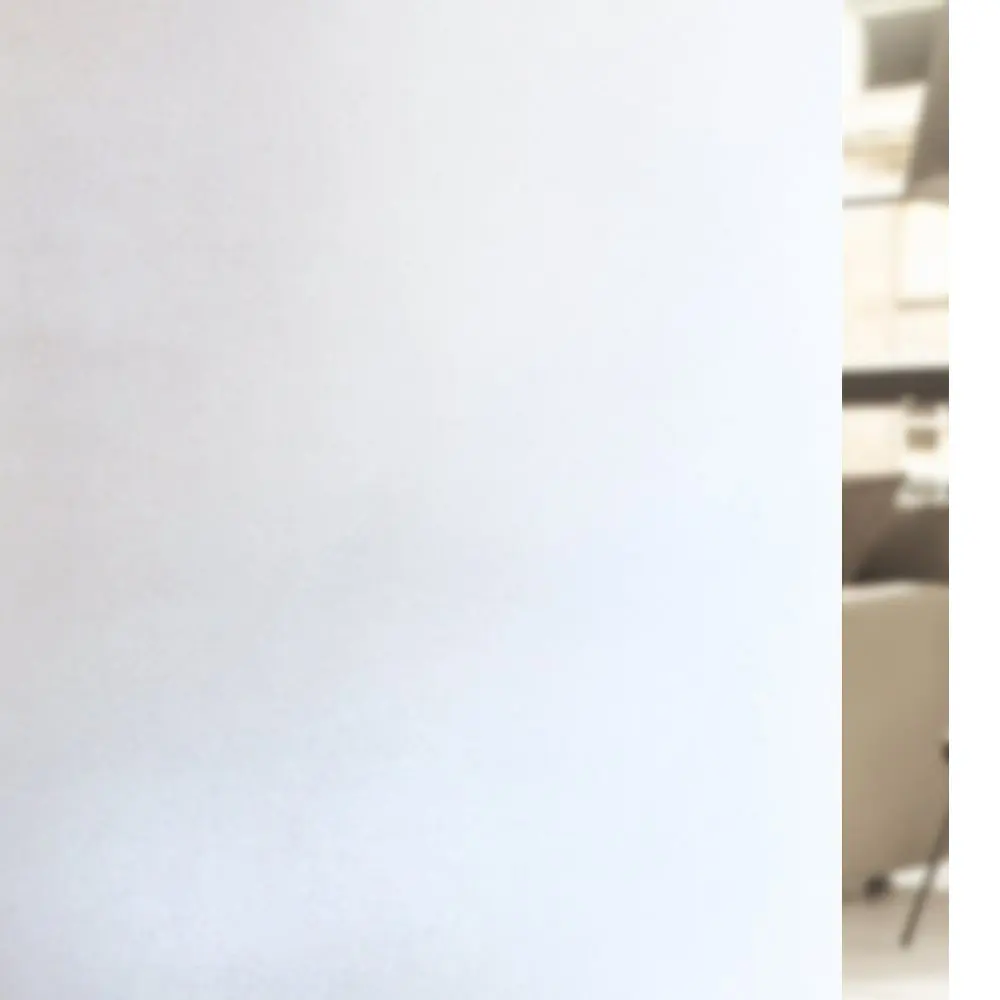 Filme de janela fosco branco fosco, vinil adesivo estático, autoadesivo, dropshipping, decoração de casa, proteção de precisão, adesivo de vidro