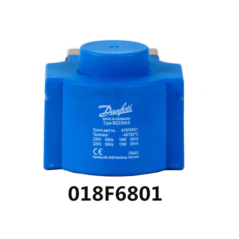 Danfoss Cuộn Dây 018F6801 Loại BG230AS 220-230V