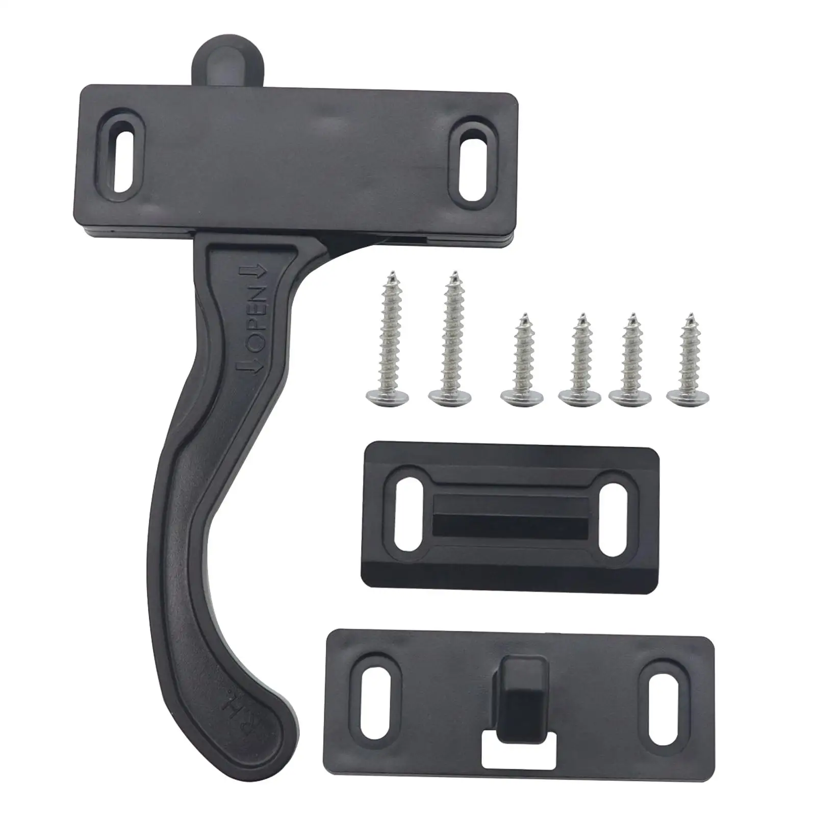 

RV Screen Door Latch Spare Parts for Motorhome Cargo Stable Performance