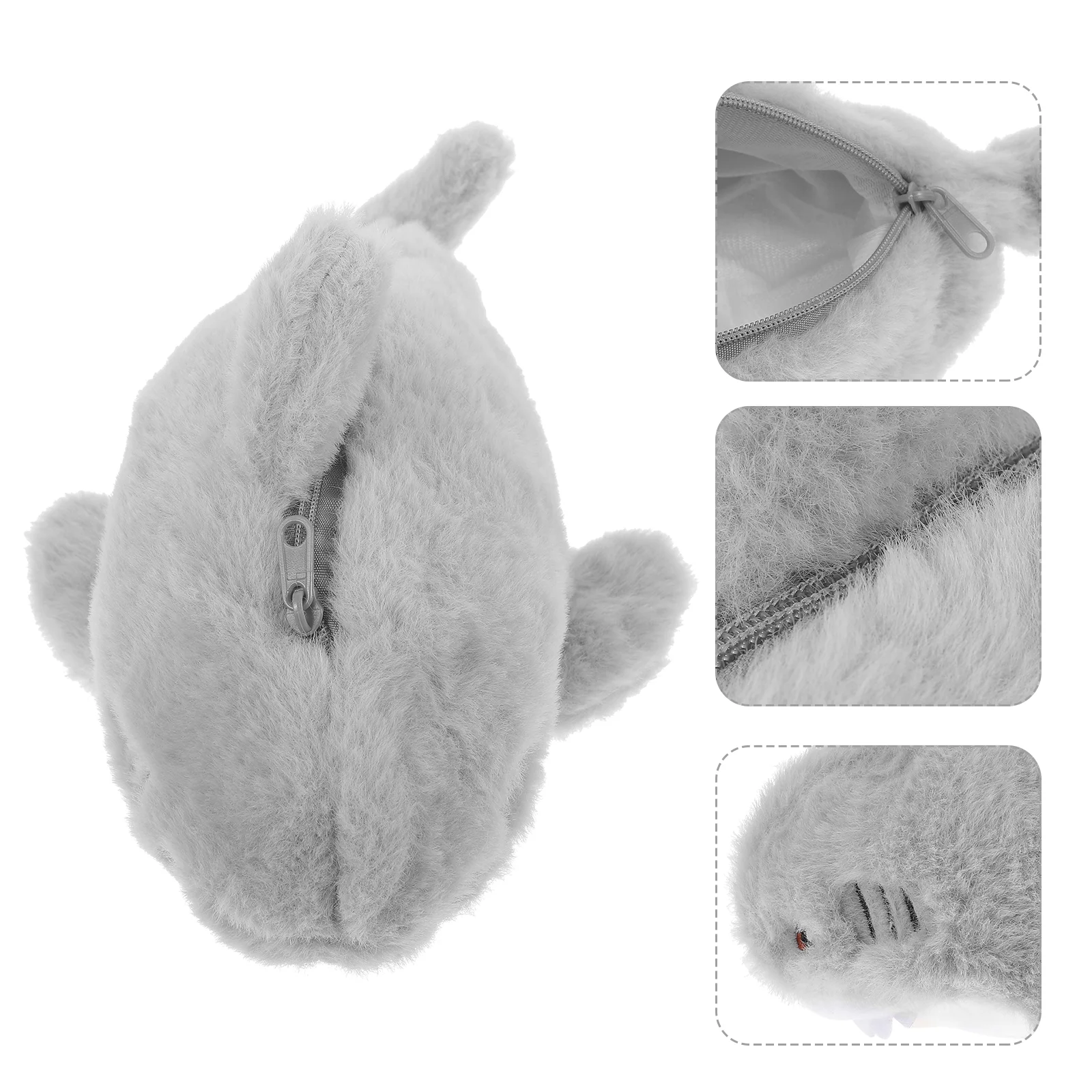 

Stuffed Animal Pencil Case Middle School Student for Girls Cotton Cute Pouch