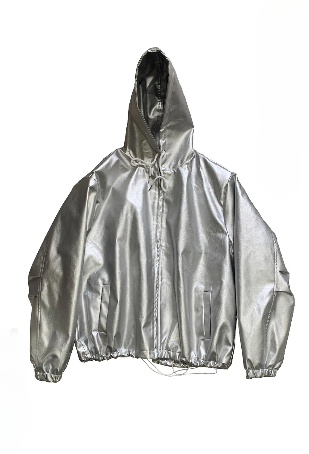 Men's 2025 Autumn New Loose Oversize Hooded PU Leather Jackets Men's High-end Stylish Coats Trendy Long Sleeve Leather Jackets