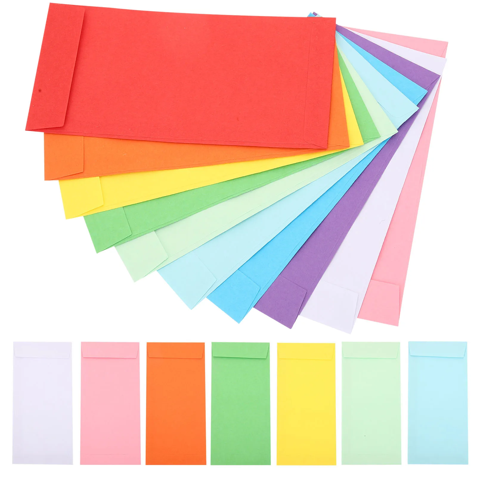 

120 Pcs Cash Envelopes 6 7x3 5 Inch Self Adhesive Budgeting Tips Checks Tickets Colored Envelopes Money Saving