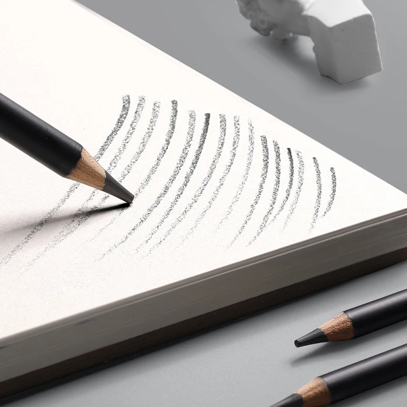 Kraft Cover Spiral Sketch Book,8k/A4/16k Heavy Weight Drawing Paper Sketch Pad,For Pencils,Charcoal,Graphite,School Art Supplies