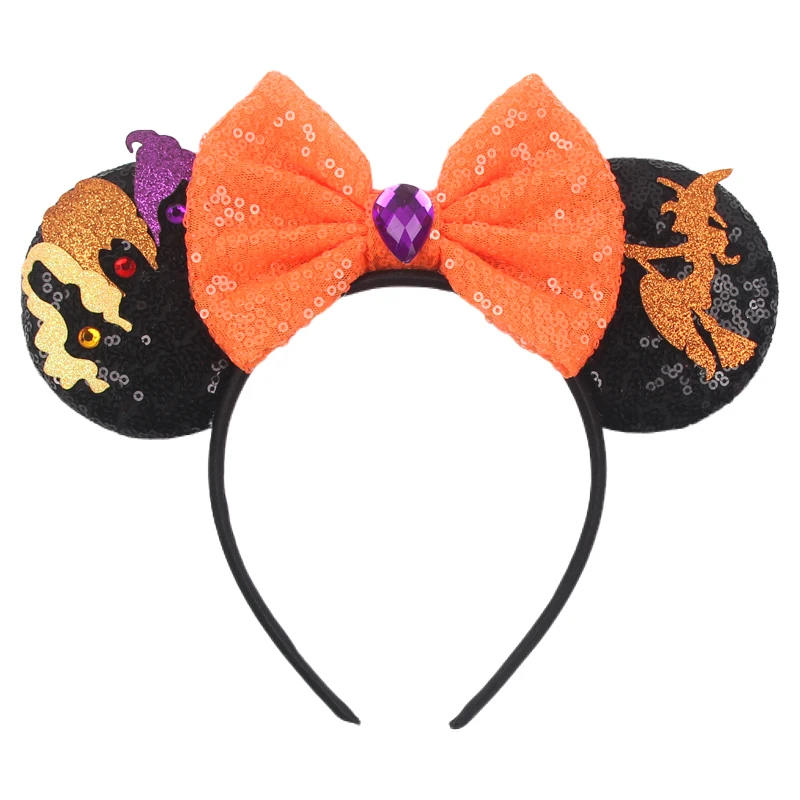 Neueste Haarreifen mit Mausohren, Haarbänder mit Schleife, Haaraccessoires, Party-, Weihnachts-, Halloween- und Prinzessinnen-Dekoration, Cosplay-Kostüm für Mädchen – Detail 12