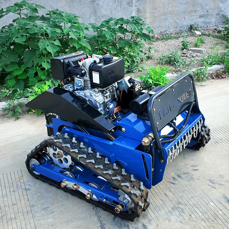 

Customized lawn Mower Integrated Suitable for flail Gardening Pruning and Weeding Track flail Mower