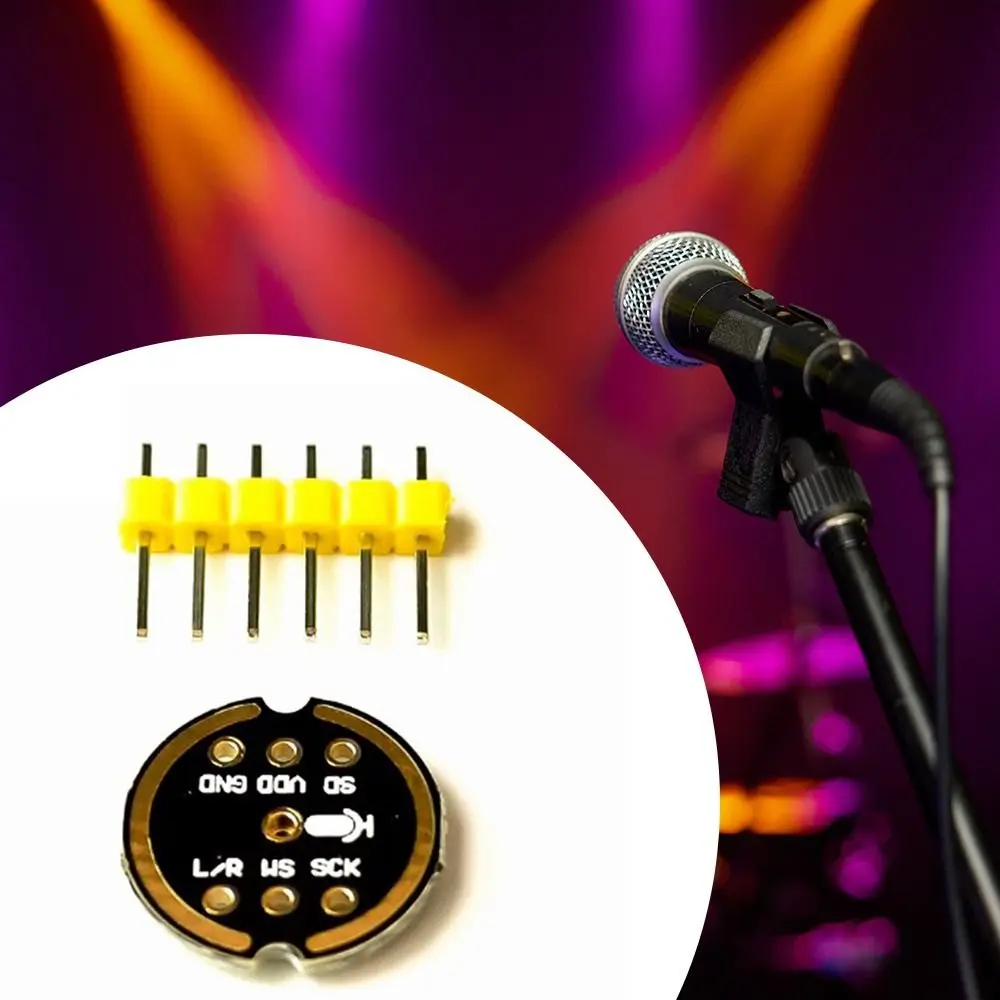 ESP32 Omnidirectional Microphone Module High Precision I2S Interface Microphone Sensor Module MEMS Low Power