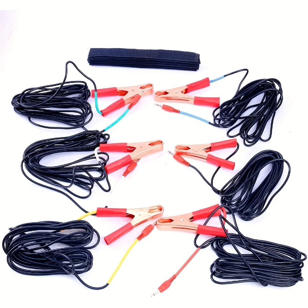 سماعة الطبيب الإلكترونية للسيارة، سماعة الطبيب ذات ستة قنوات، أداة ميكانيكا نطاق تشخيص الضوضاء للمحرك، عطل الضوضاء ميكانيكي ضياء #3