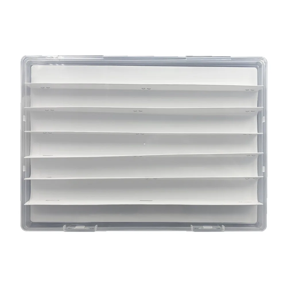 

Dustproof PC Keycaps Storage Box 77 1U Keys with Paper Dividers Clear Keycaps Case Waterproof Stackable