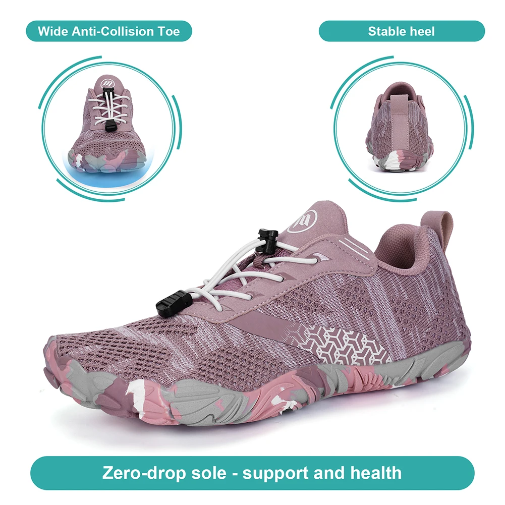 

Water Shoes Minimalist Cross Training Shoes Comfortable Hiking Trail Running Shoes Lightweight Aqua Shoes for Outdoor Sports
