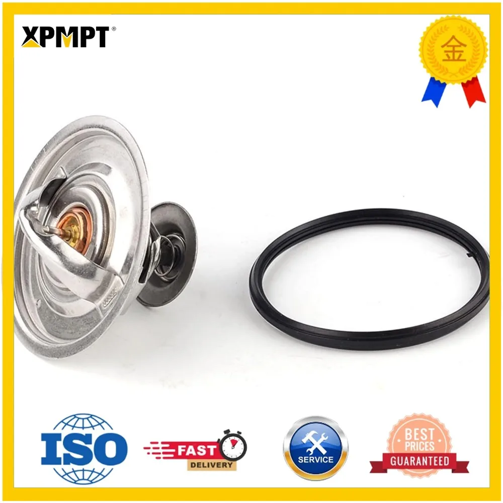 76°C Thermostat 06402-5015 For Daewoo Doosan DB58T DB58 Engine DH220-5 S220V DH220-7 S225-5 Excavator
