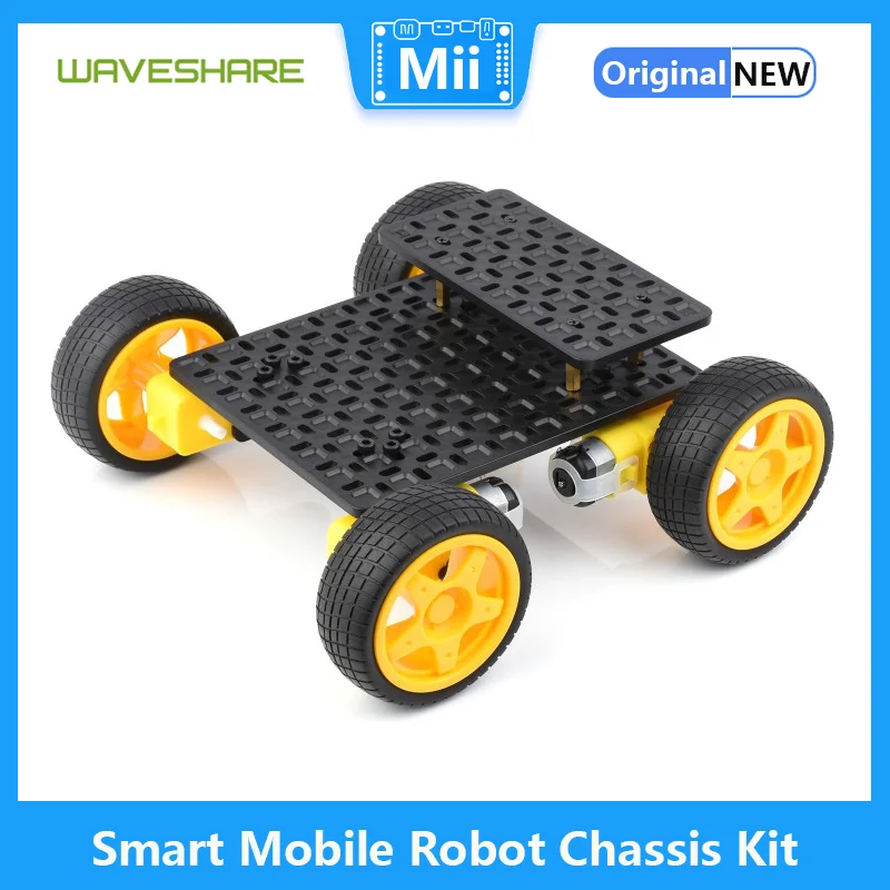 

Robot Chassis Series Smart Mobile Robot Chassis Kit, Provides Four Different Combinations of Chassis and Wheels