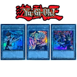 Yu-Gi-Oh DIY Anime Boy Collectible Card Holiday Gifts Seto Kaiba SLIFER THE SKY DRAGON The Winged Dragon of Ra Blue-Eyes White