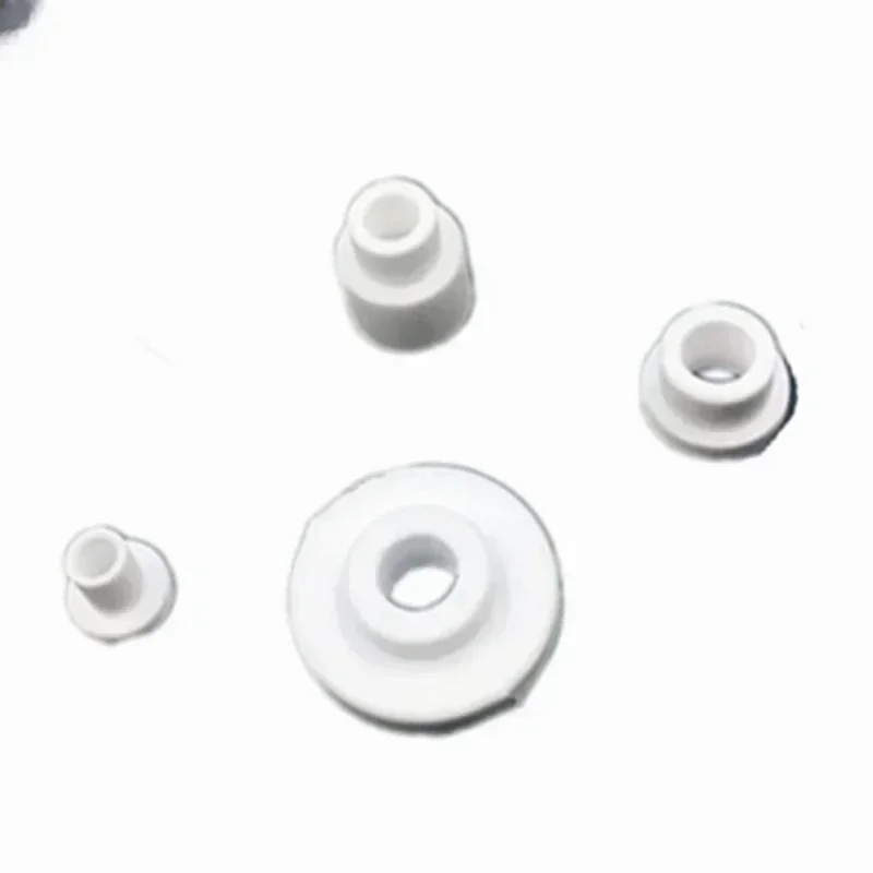 10pcs/pack Alumina ceramic insulator customize T shape thermal alumina ceramic parts porcelain tube / rings bushing insulator