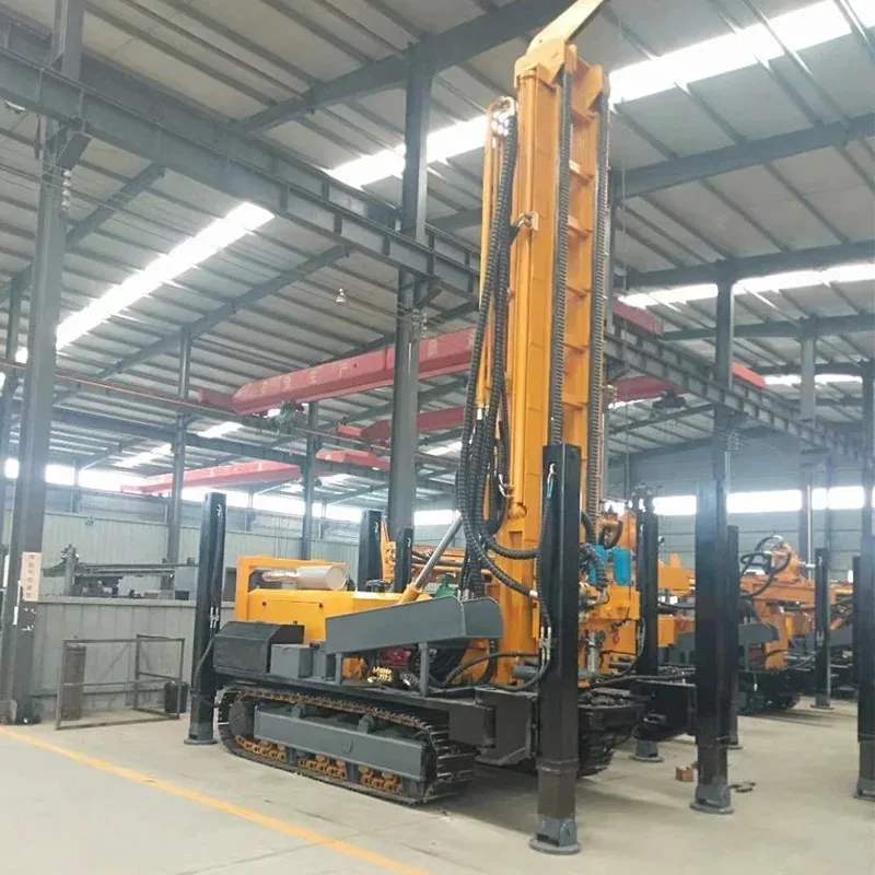 Rotary Water Well Drilling Rig Machine Widely Using Mine Drill Rig Water Pneumatic Dual-purpose Drilling Rig Machine for US