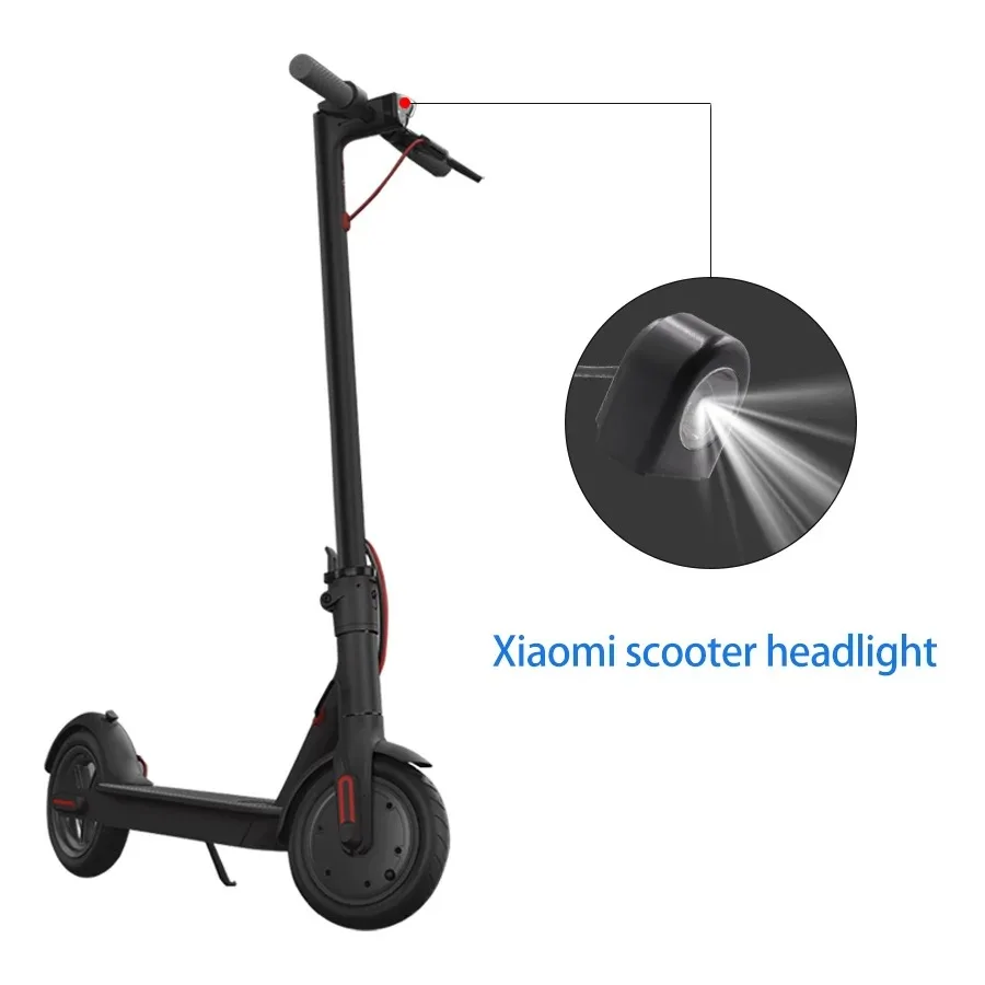 Handle Brake Lever Front Light for Xiaomi M365 Pro Electric Scooter Headlight Lamp Led Aluminium Alloy Brakes Lever Accessories