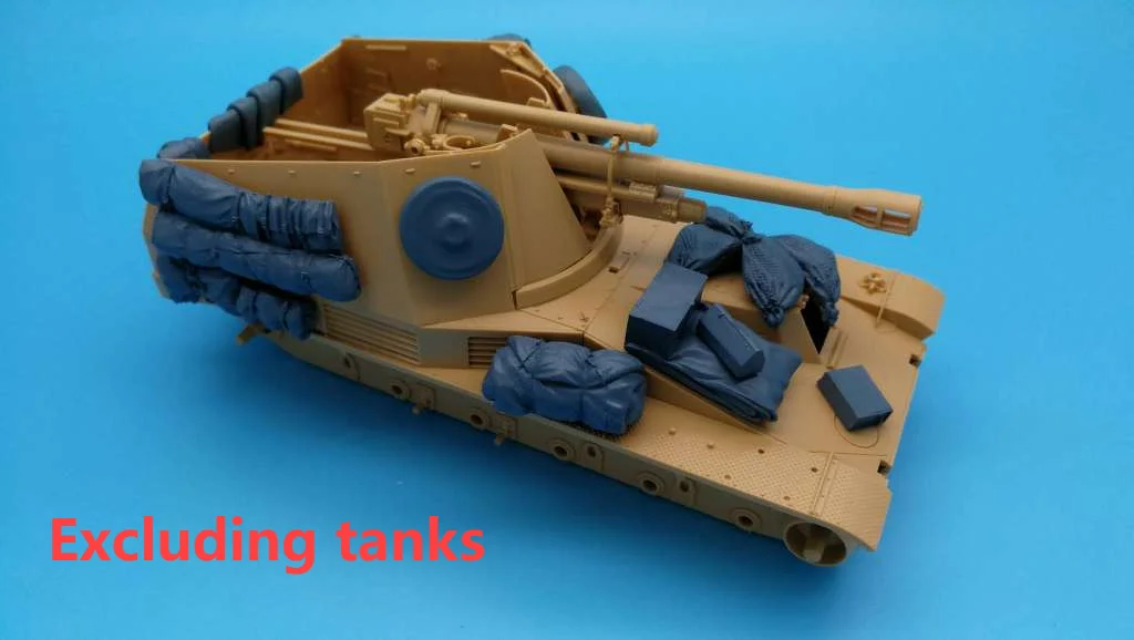 

1:35 Scale Resin Die-casting Armored Vehicle Parts Modification Does Not Include The Unpainted Model of The Car