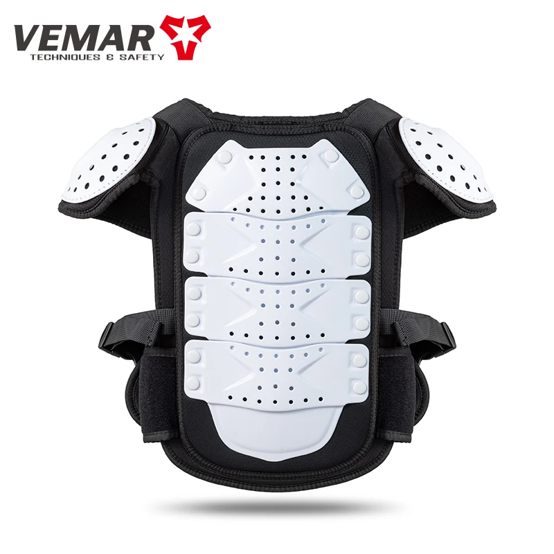 Kids Motorcycle Children Armor Vest Back Protection Motorbike Chest Back Protector Motocross Racing Vest Protective Gear