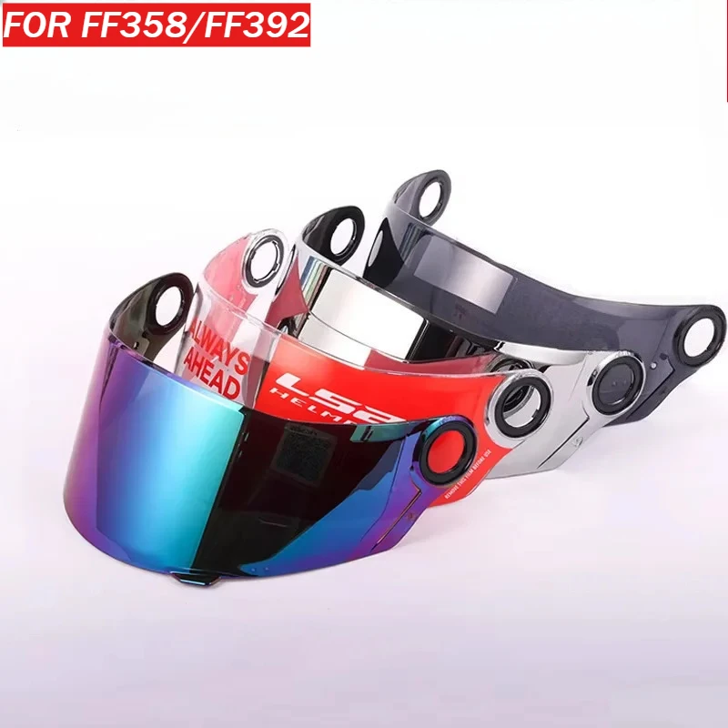 

Helmet visor Original for LS2 FF358 Full Face Motorcycle Helmet Visor Multi-coloroptional Lens Suitable for Ls2 FF396 FF392