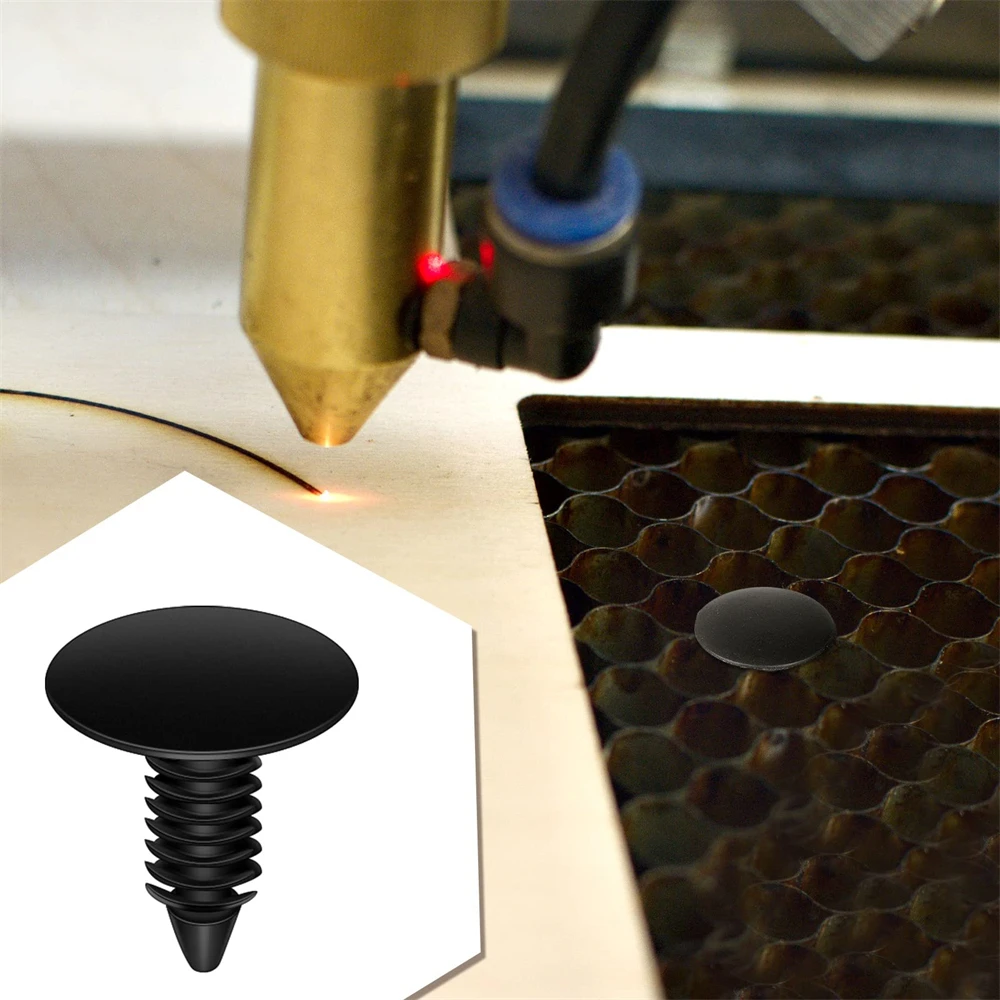 50 Pcs Honeycomb Pins Honeycomb Laser Bed Hold Down Pins Honeycomb Fixing Needle for Laser Cutter Engraver Machine Accessories