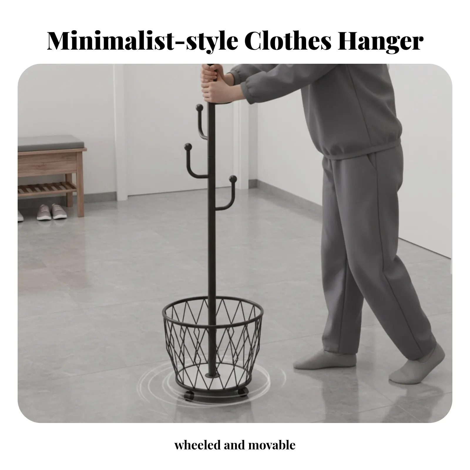 children's-rolling-clothes-rack-on-casters-rolling-clothes-rack-with-shelves-freestanding-cartoon-creature-theme-for-dorm-room