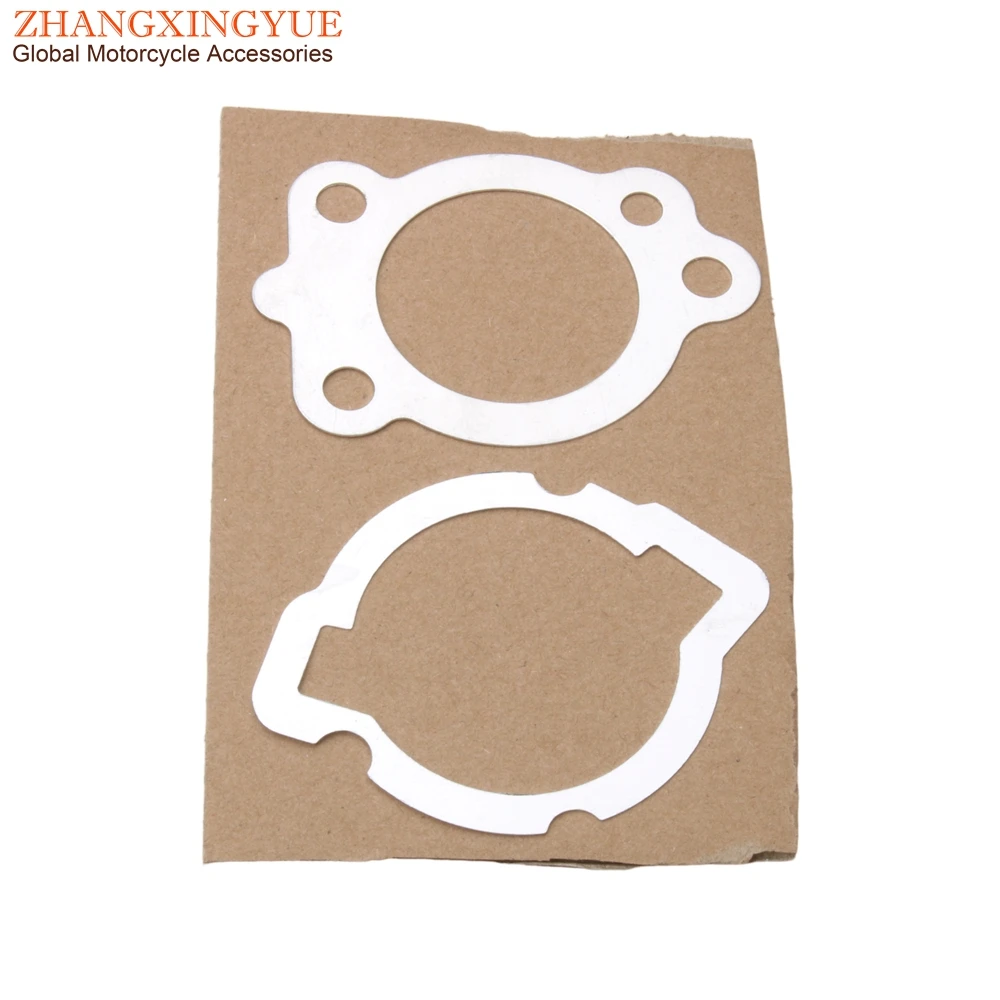 65cc Cylinder Gasket Set Top End for Piaggio Ciao Boss 50 Boxer Grillo Si Bravo Ceao 50cc 2-Stroke Engine Parts