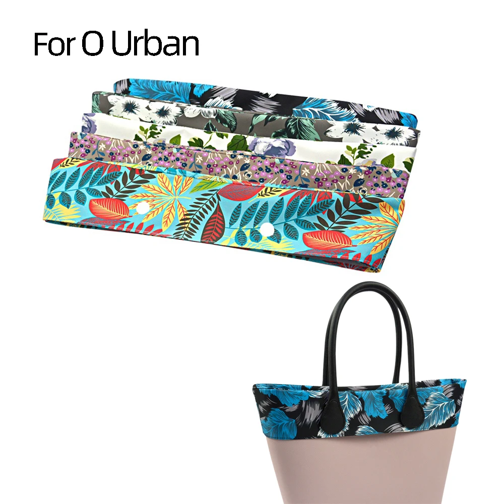 

New microfiber fabric Cloth Waterproof Trim Decoration floral collar for Obag urban standard big O bag Urban